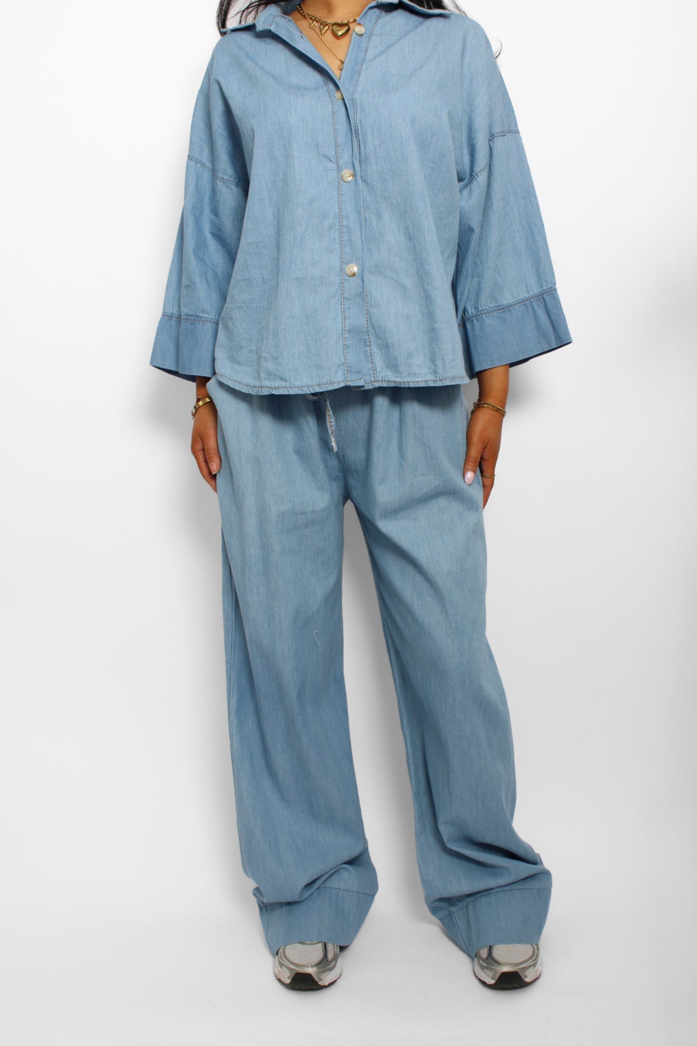 LANA SET - LIGHT DENIM