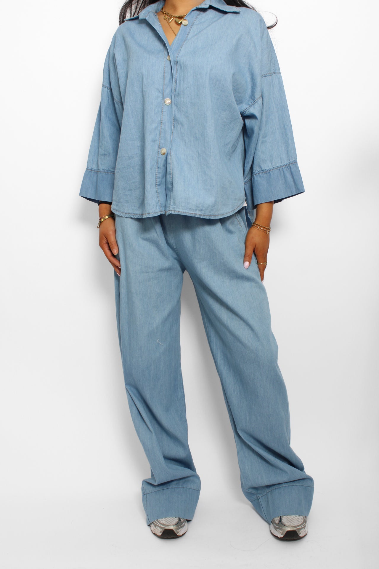 LANA SET - LIGHT DENIM