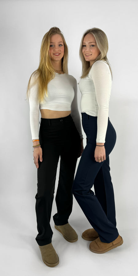 “TALL'' ISABELLA PANTS - BLACK