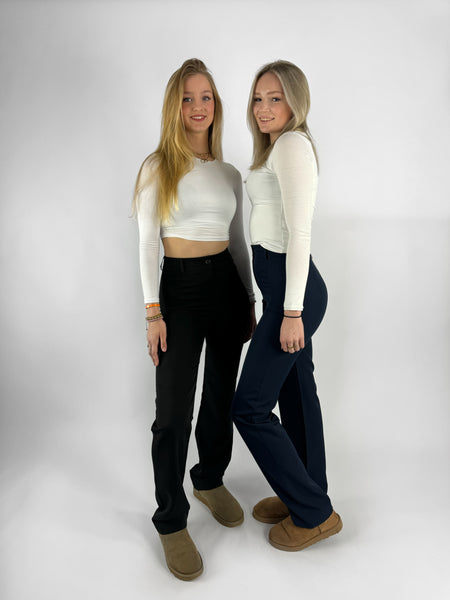 “TALL'' ISABELLA PANTS - BLACK