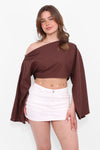 LINEN FLOW TOP