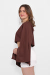 LINEN FLOW TOP