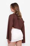 LINEN FLOW TOP
