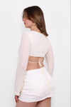 HIDDEN ROMANCE LACE TOP