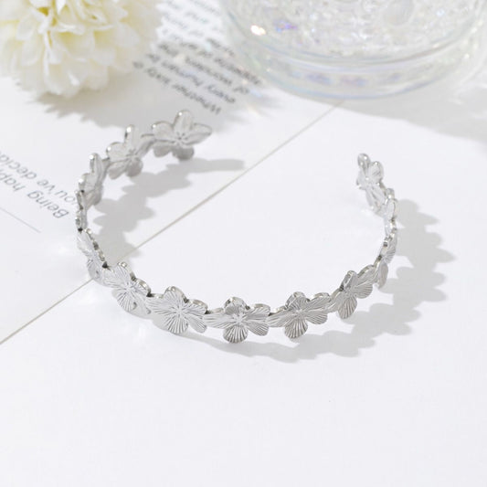 Wild Bloom Bracelet - Silver
