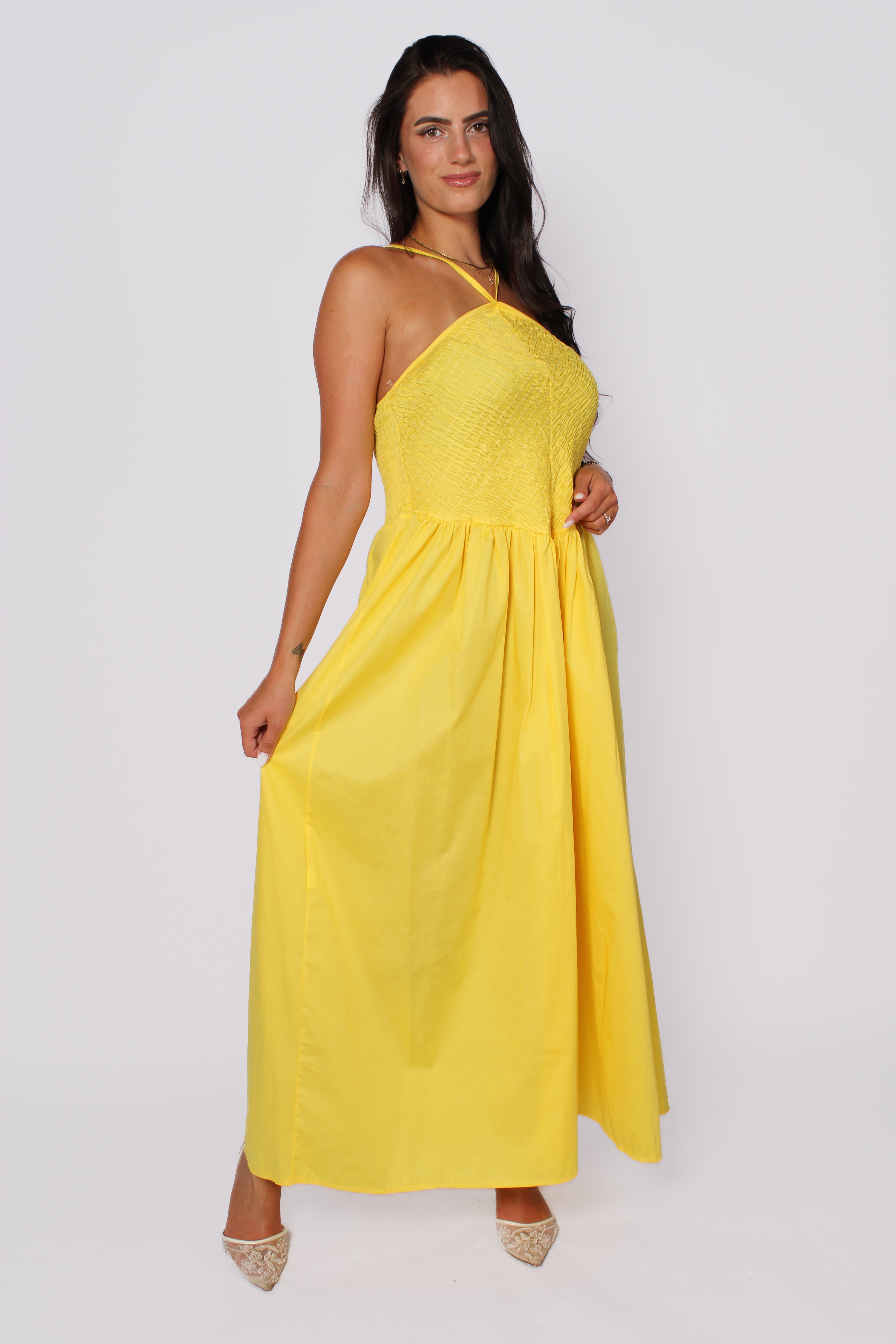 LILY DRESS - YELLOW