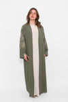 EMBROIDERY ABAYA SET