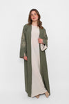 EMBROIDERY ABAYA SET
