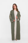 EMBROIDERY ABAYA SET