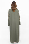 EMBROIDERY ABAYA SET