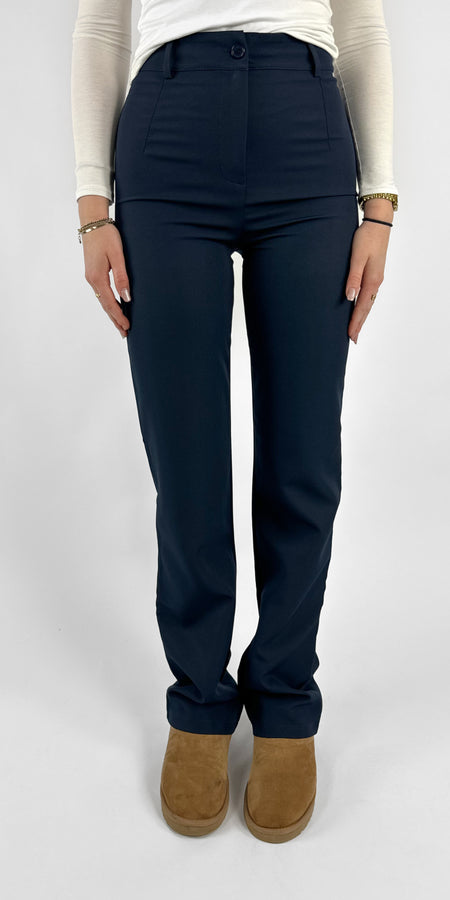 “TALL'' ISABELLA PANTS - NAVY
