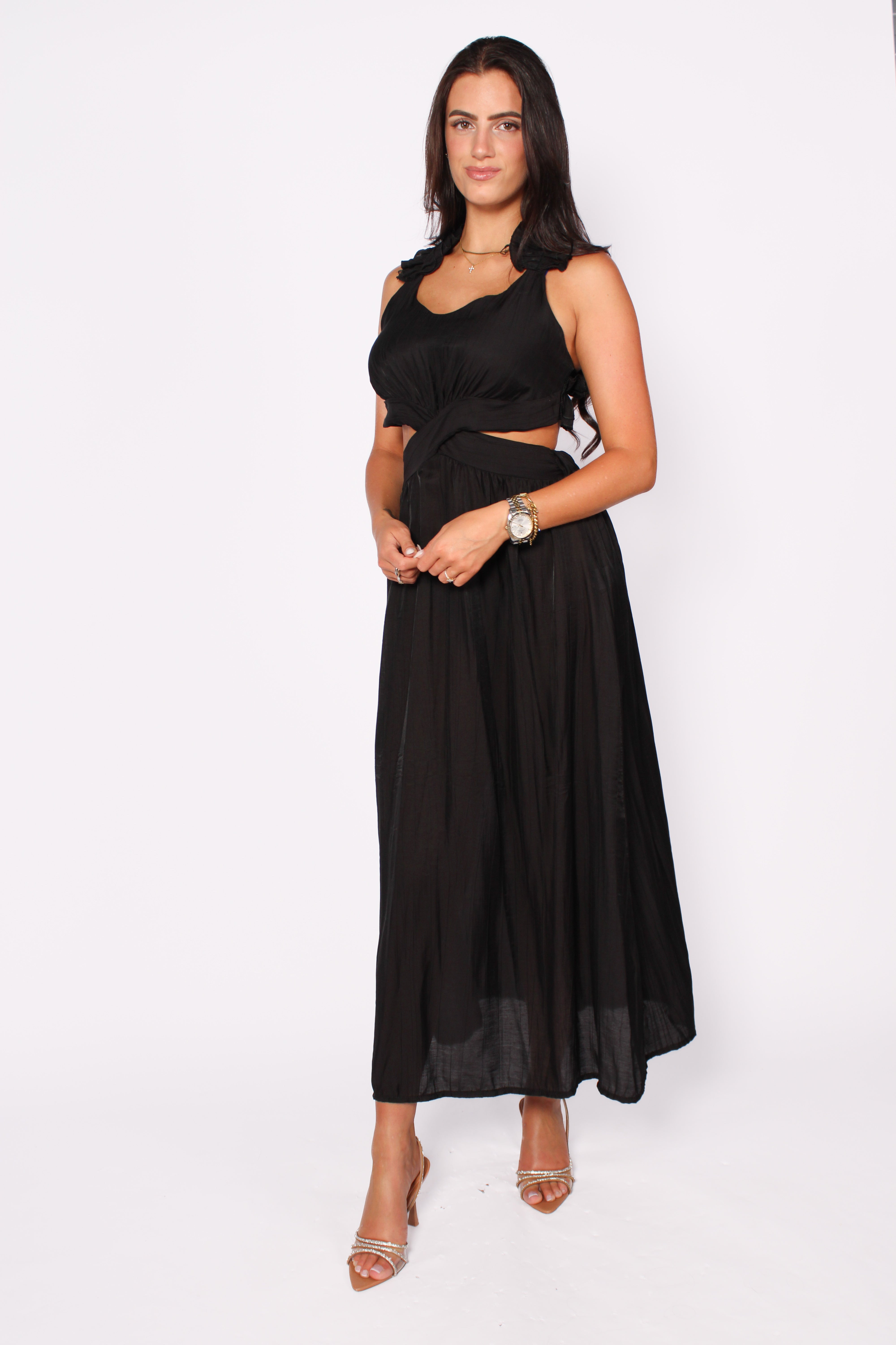 IVY DRESS - BLACK