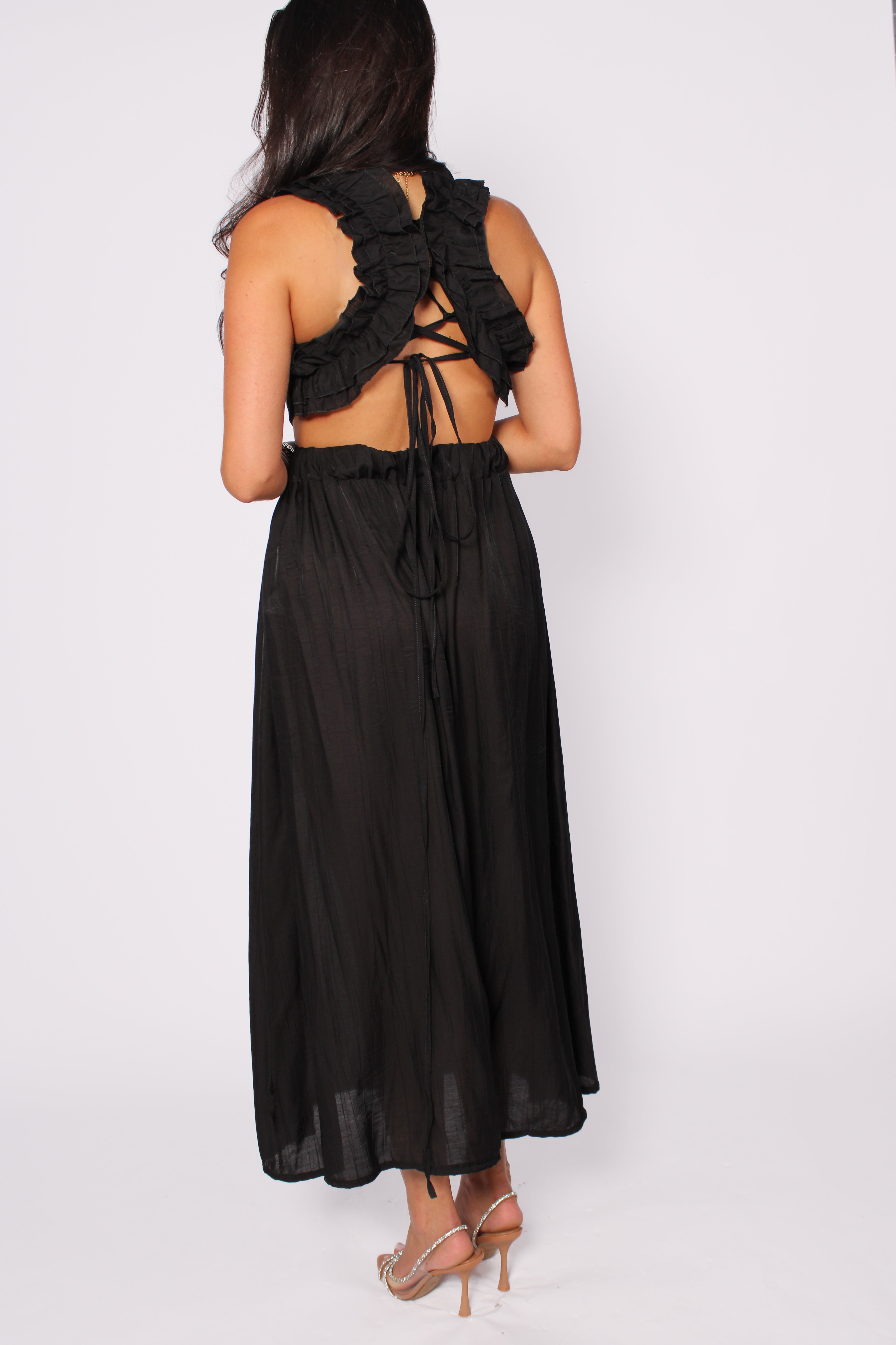 IVY DRESS - BLACK