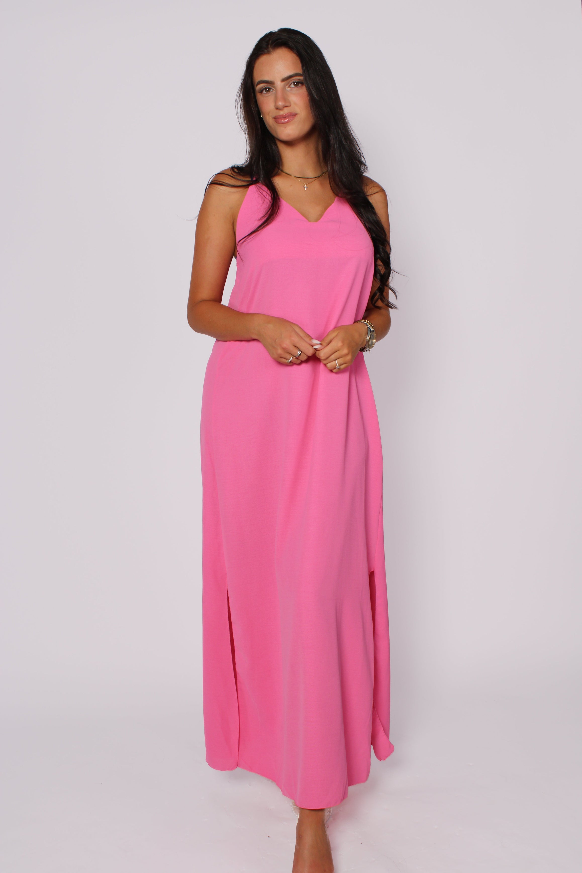 STELLA MAXI DRESS - PINK