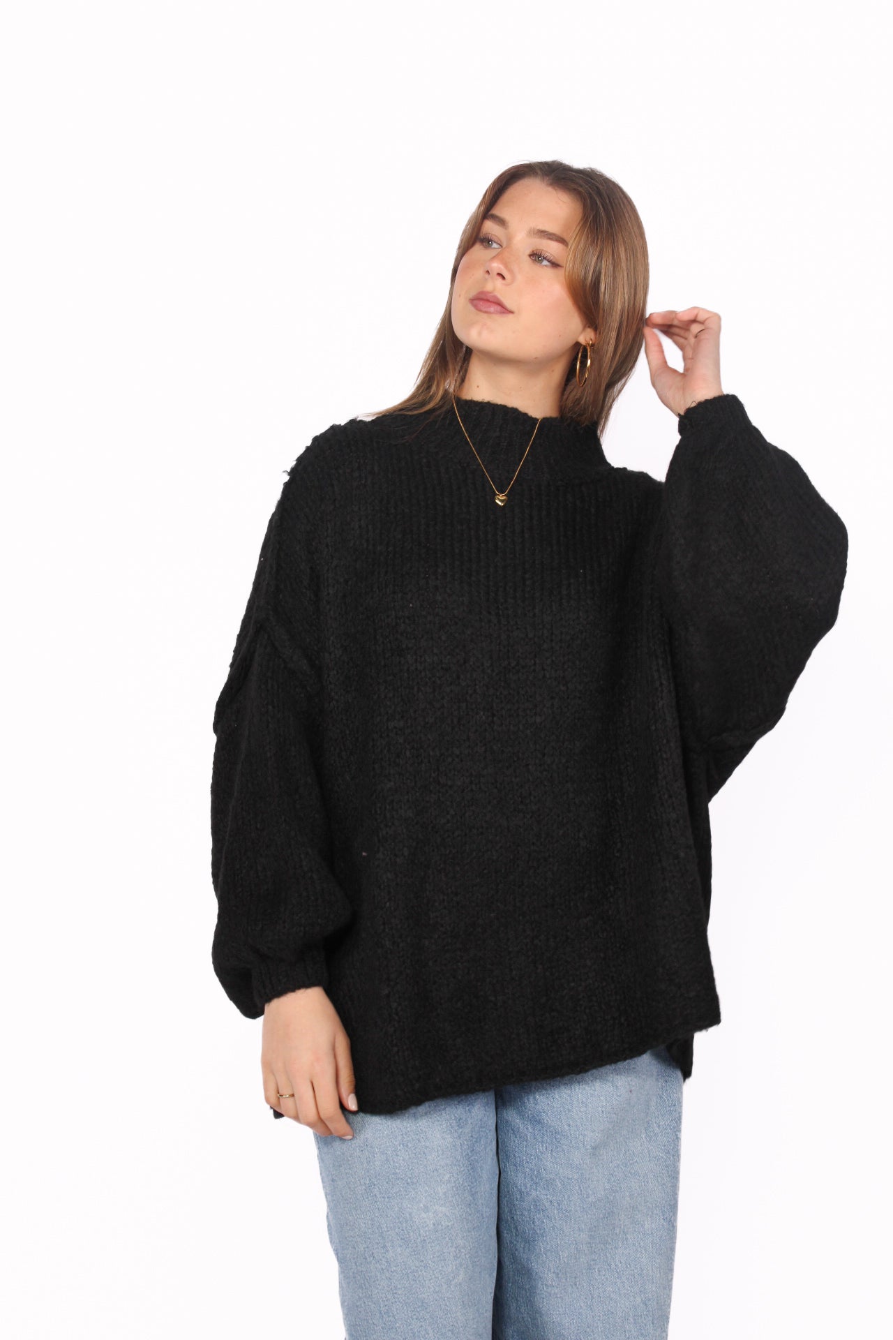 HUG ME TIGHT KNIT - BLACK