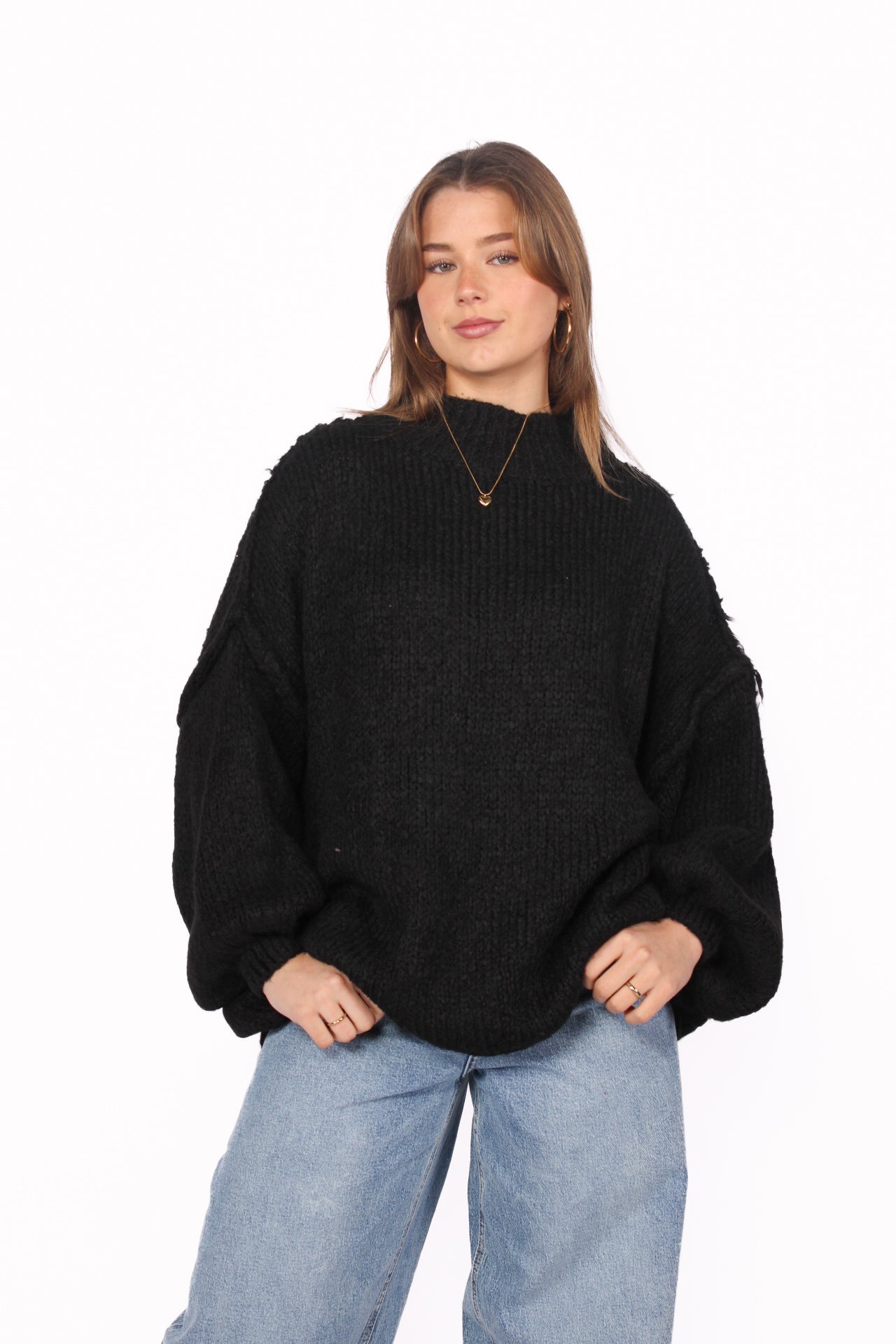 HUG ME TIGHT KNIT - BLACK