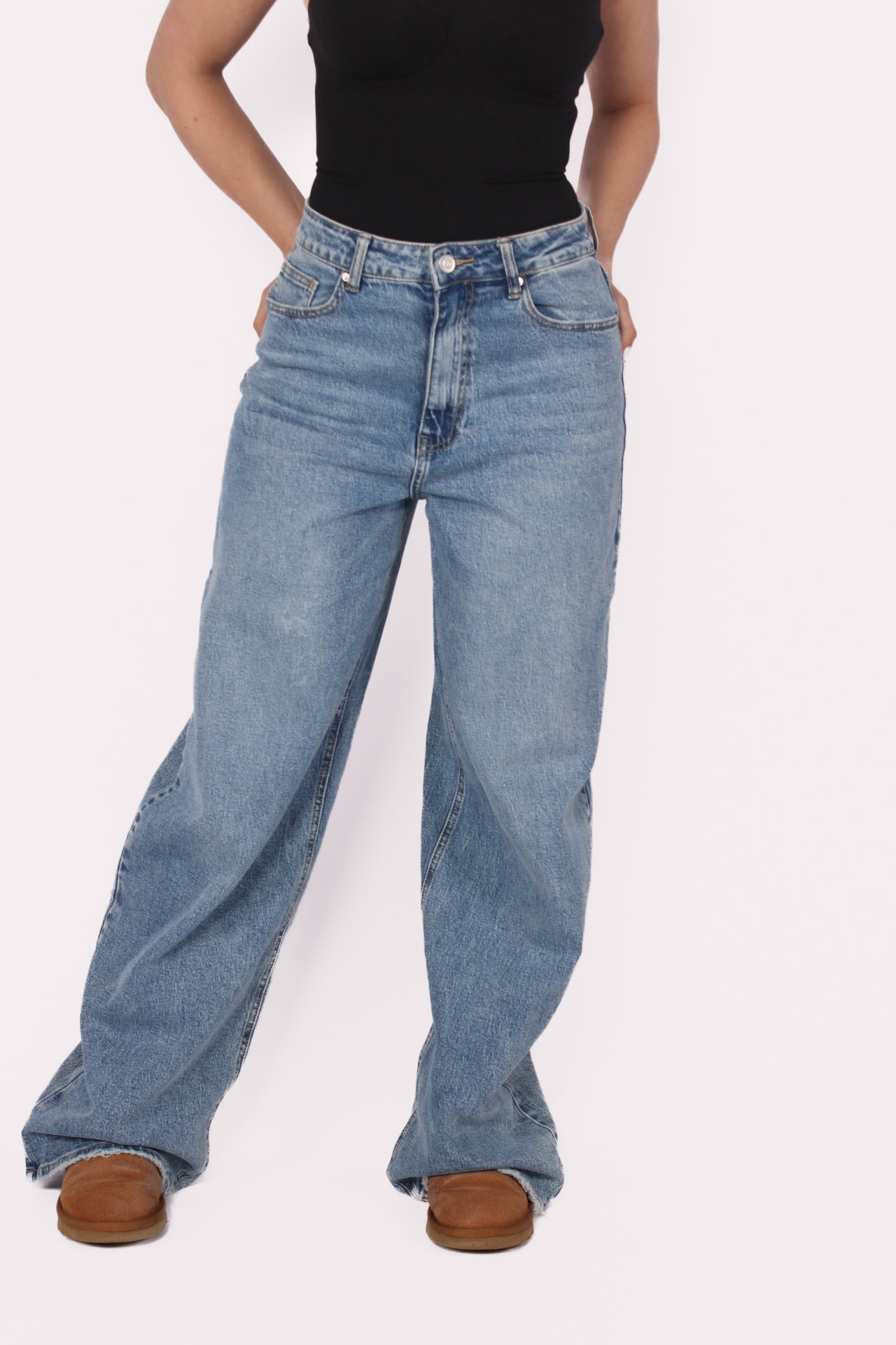 ''TALL'' BAGGY JEANS 3855-1 - DENIM