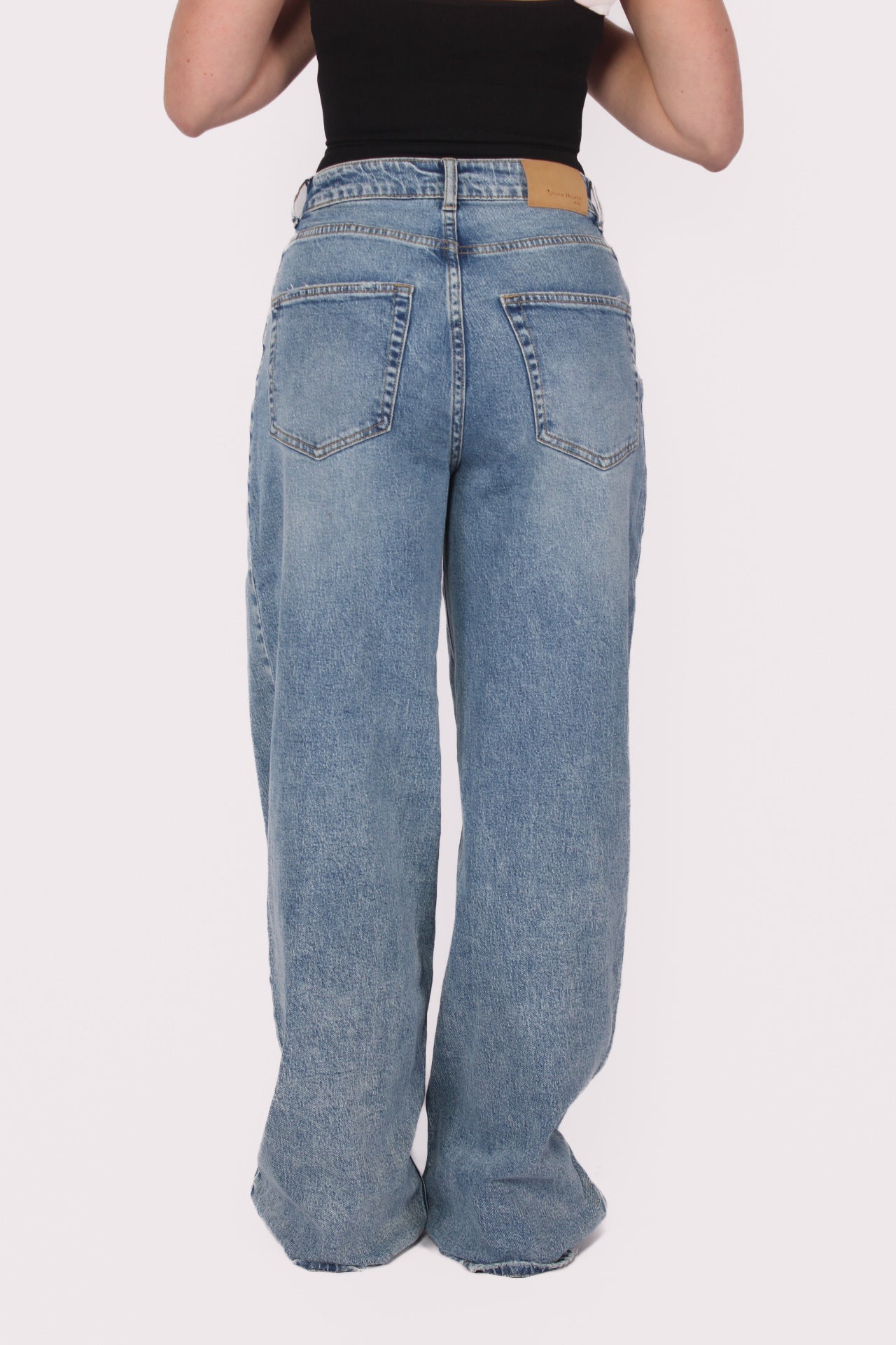 ''TALL'' BAGGY JEANS 3855-1 - DENIM