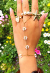 BEADED BLOOM - HANDCHAIN