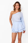 ONE SHOULDER PLAYSUIT