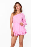 ONE SHOULDER PLAYSUIT