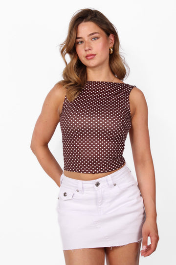 POLKA BACKLESS TOP