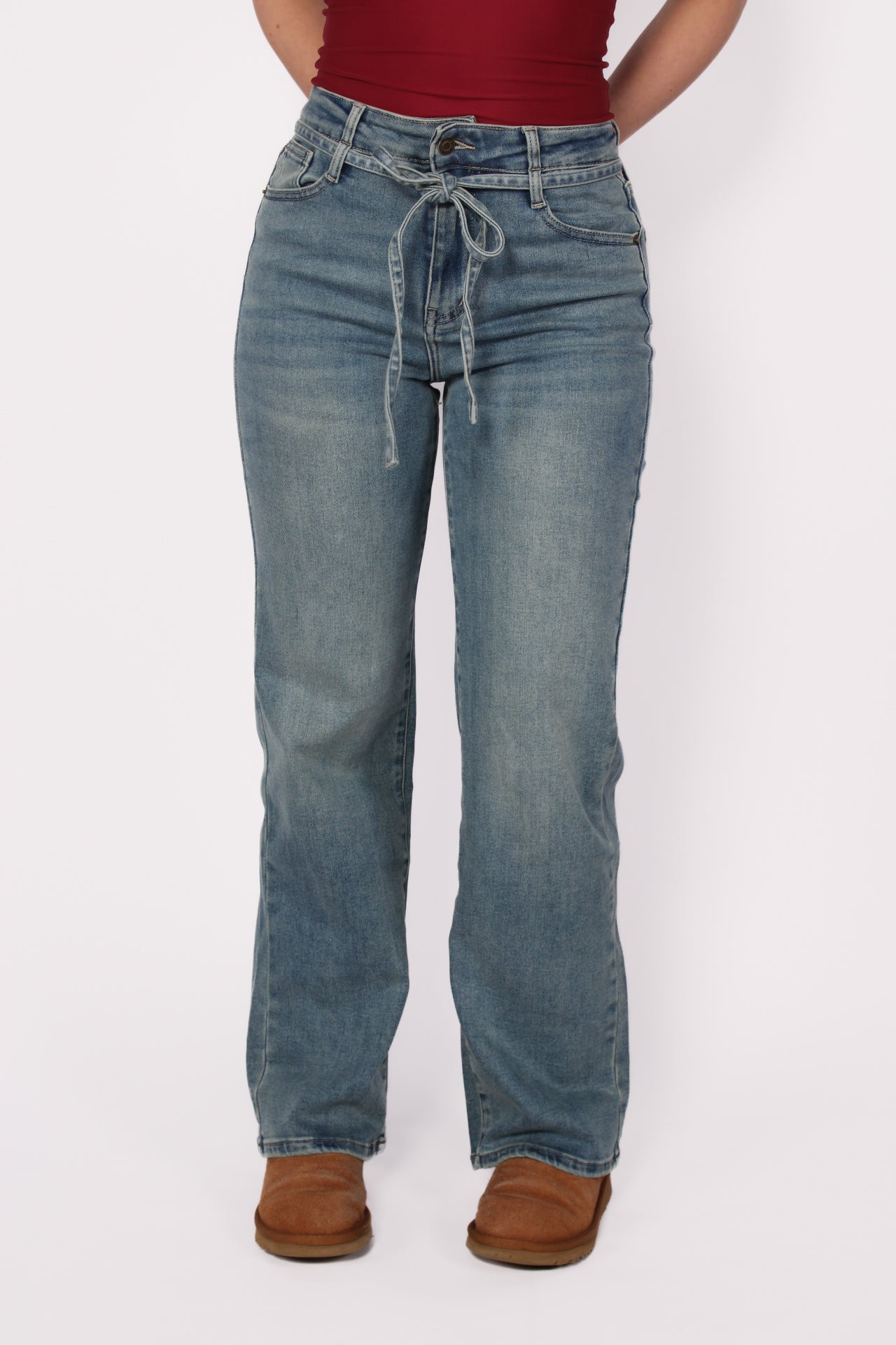 LOOSE STRAIGHT LEG JEANS 3331 - DENIM