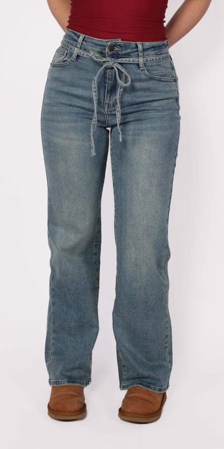 LOOSE STRAIGHT LEG JEANS 3331 - DENIM