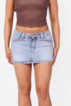 LOW WAIST MINI SKORT