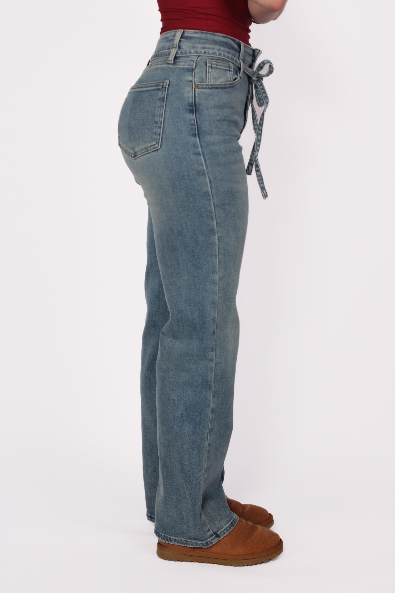 LOOSE STRAIGHT LEG JEANS 3331 - DENIM