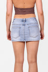 LOW WAIST MINI SKORT