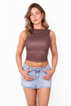 LOW WAIST MINI SKORT