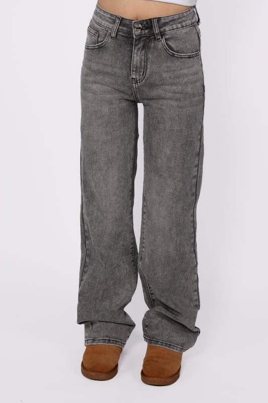 WIDE LEG JEANS G90Y - GREY