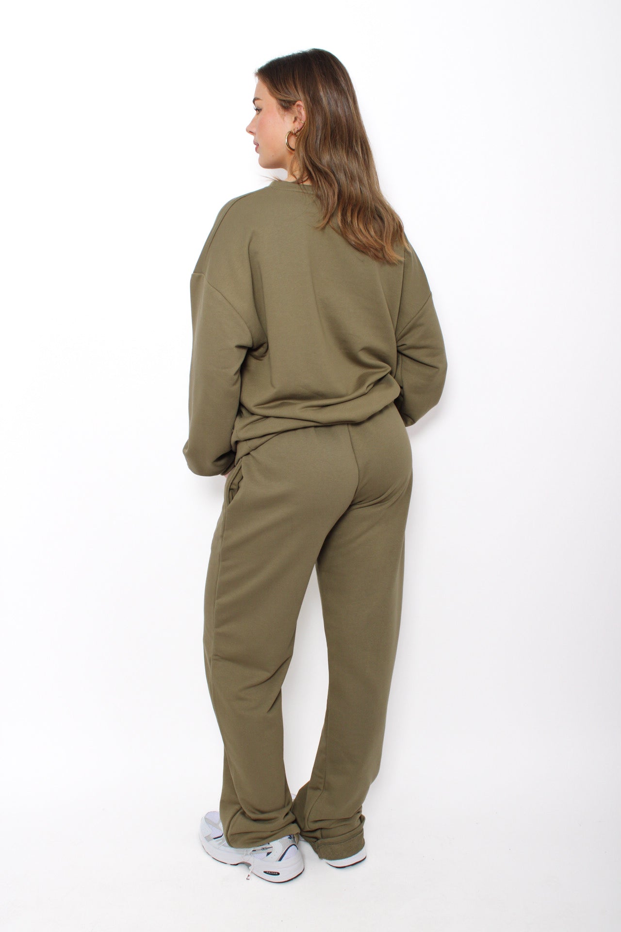 ''TALL''COMFY BREEZE TRACKSUIT - OLIVE GREEN