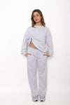 ''TALL'' COMFY BREEZE TRACKSUIT - GREY MARL