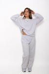 ''TALL'' COMFY BREEZE TRACKSUIT - GREY MARL