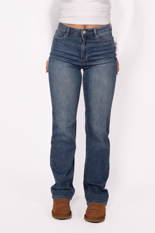 “TALL'' STRAIGHT LEG JEANS 6272-6- DENIM