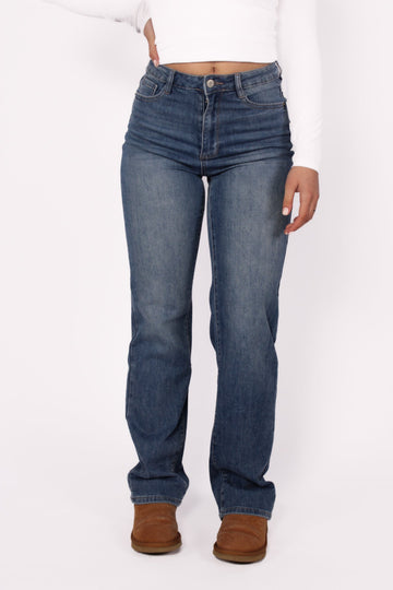 “TALL'' STRAIGHT LEG JEANS 6272-6- DENIM