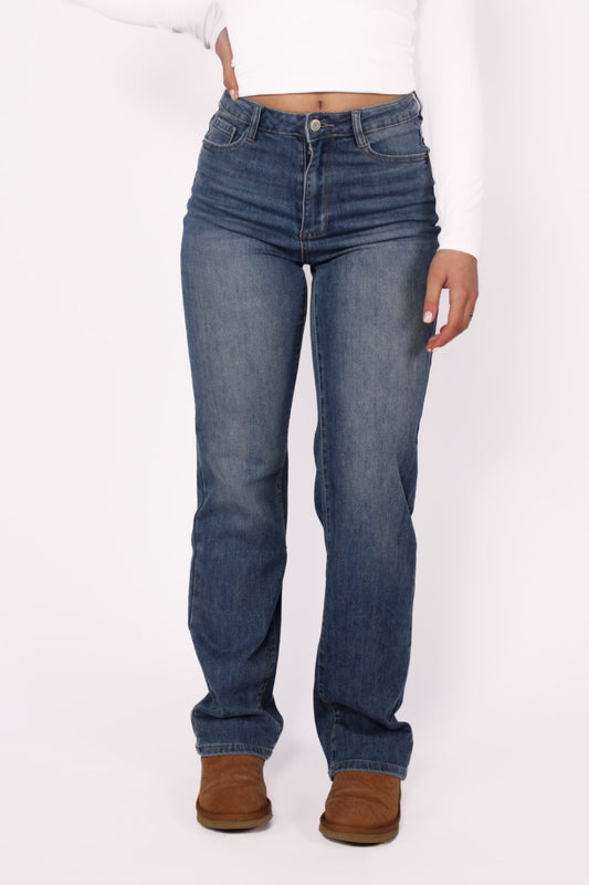 “TALL'' STRAIGHT LEG JEANS 6272-6- DENIM