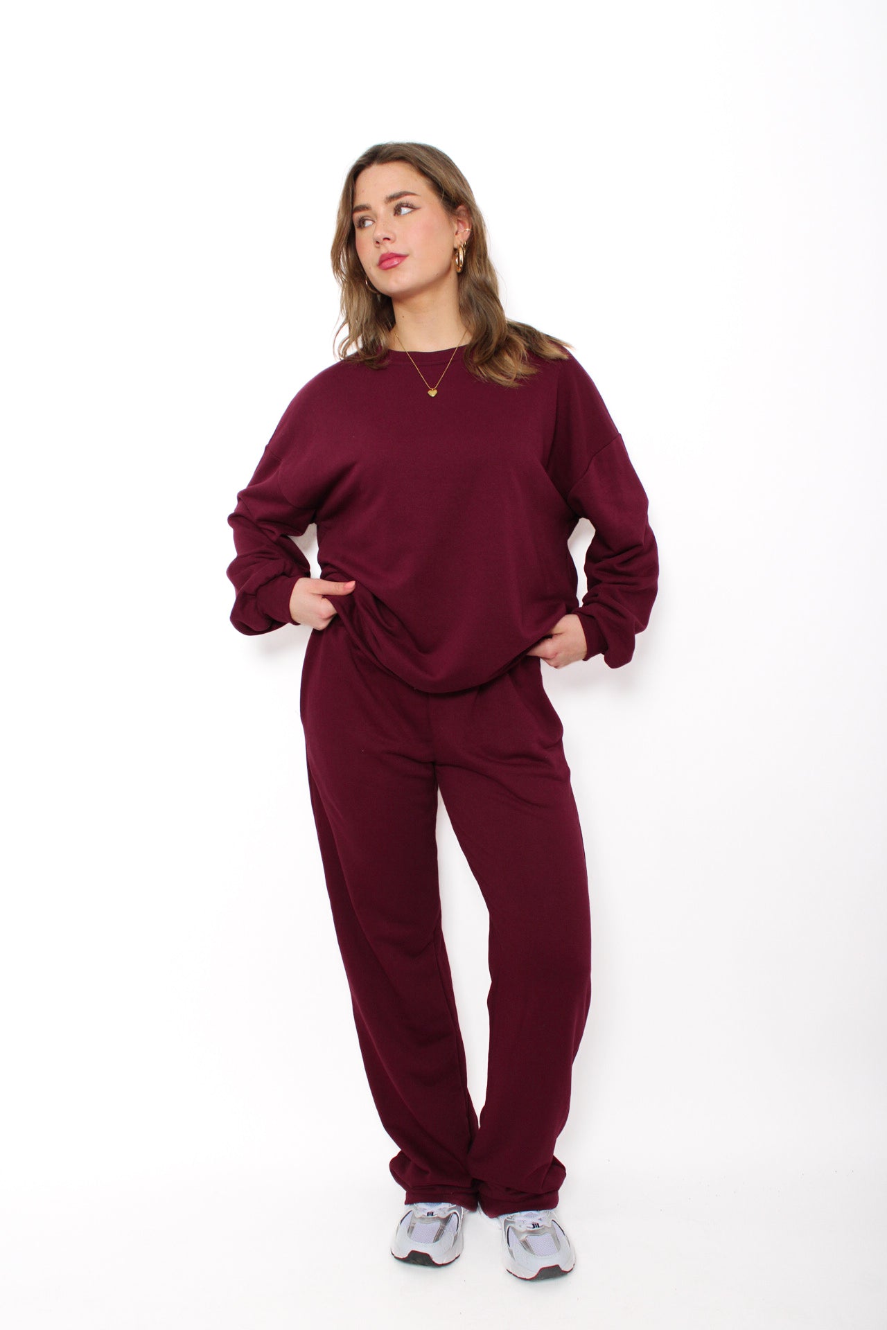 ''TALL'' COMFY BREEZE TRACKSUIT - BERRY
