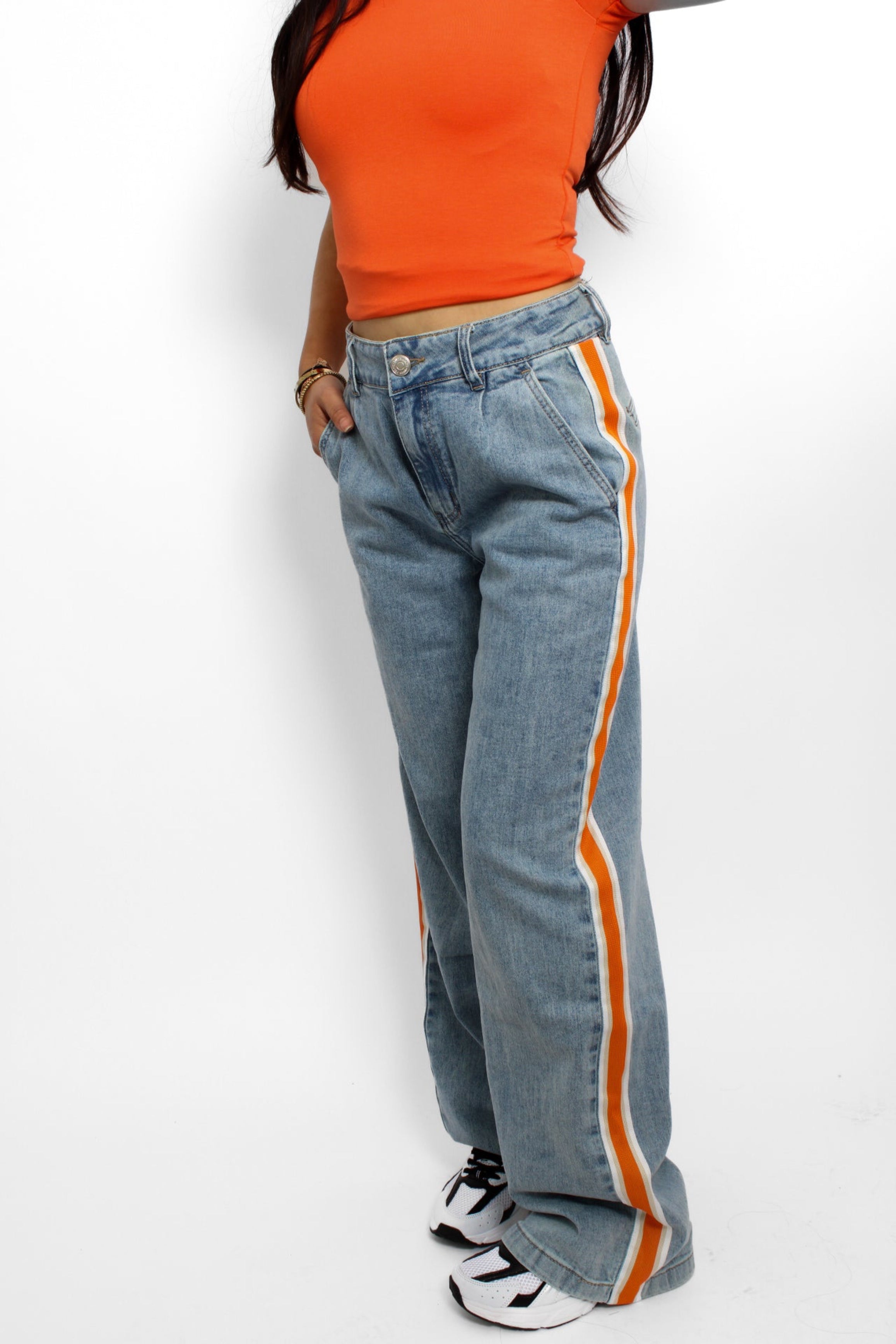 WIDE LEG JEANS 150 - DENIM