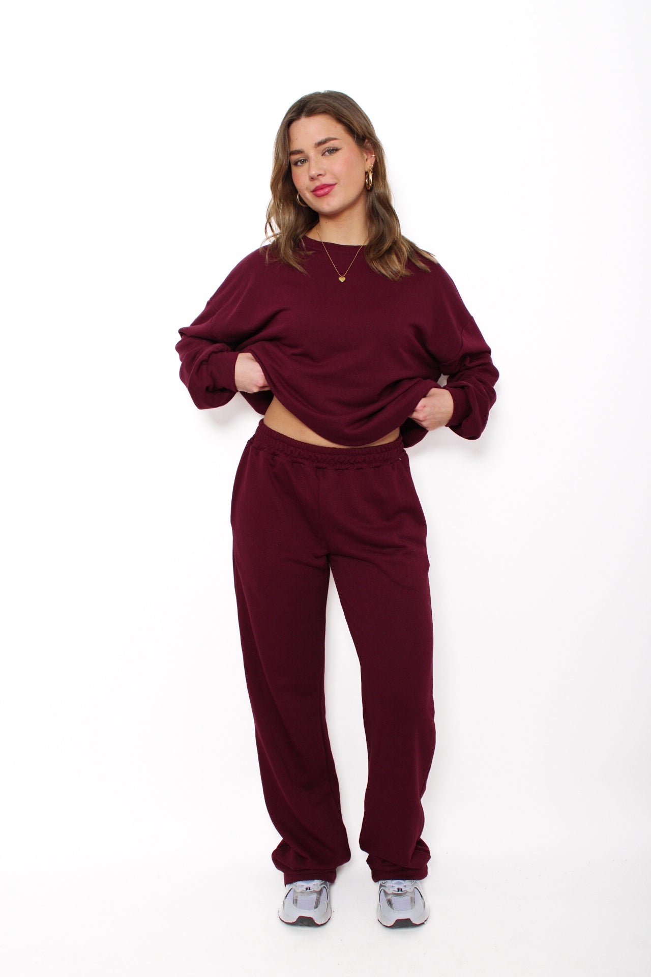 ''TALL'' COMFY BREEZE TRACKSUIT - BERRY