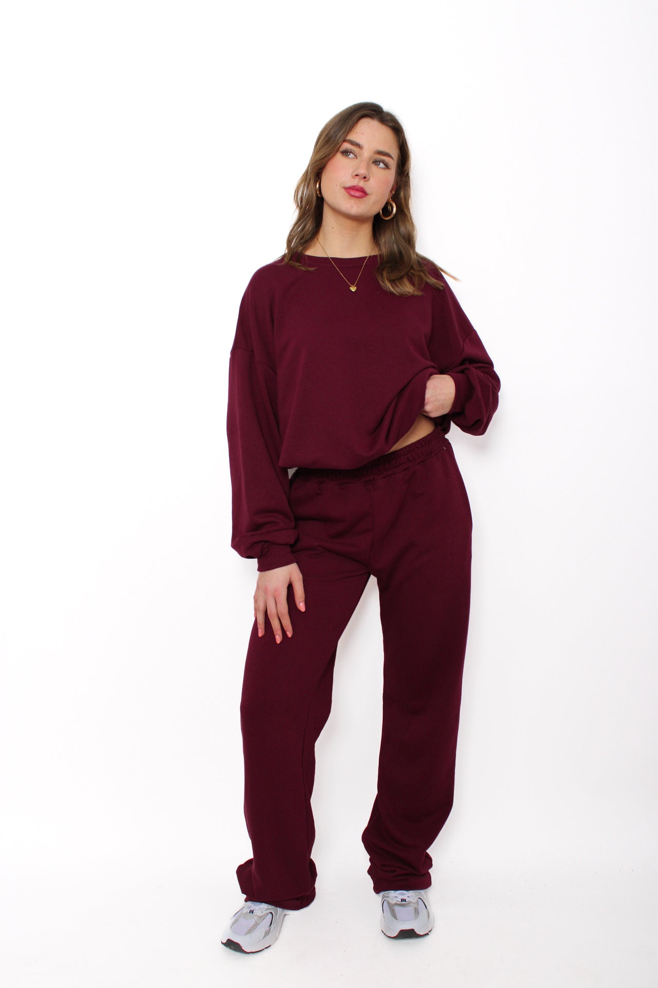 ''TALL'' COMFY BREEZE TRACKSUIT - BERRY
