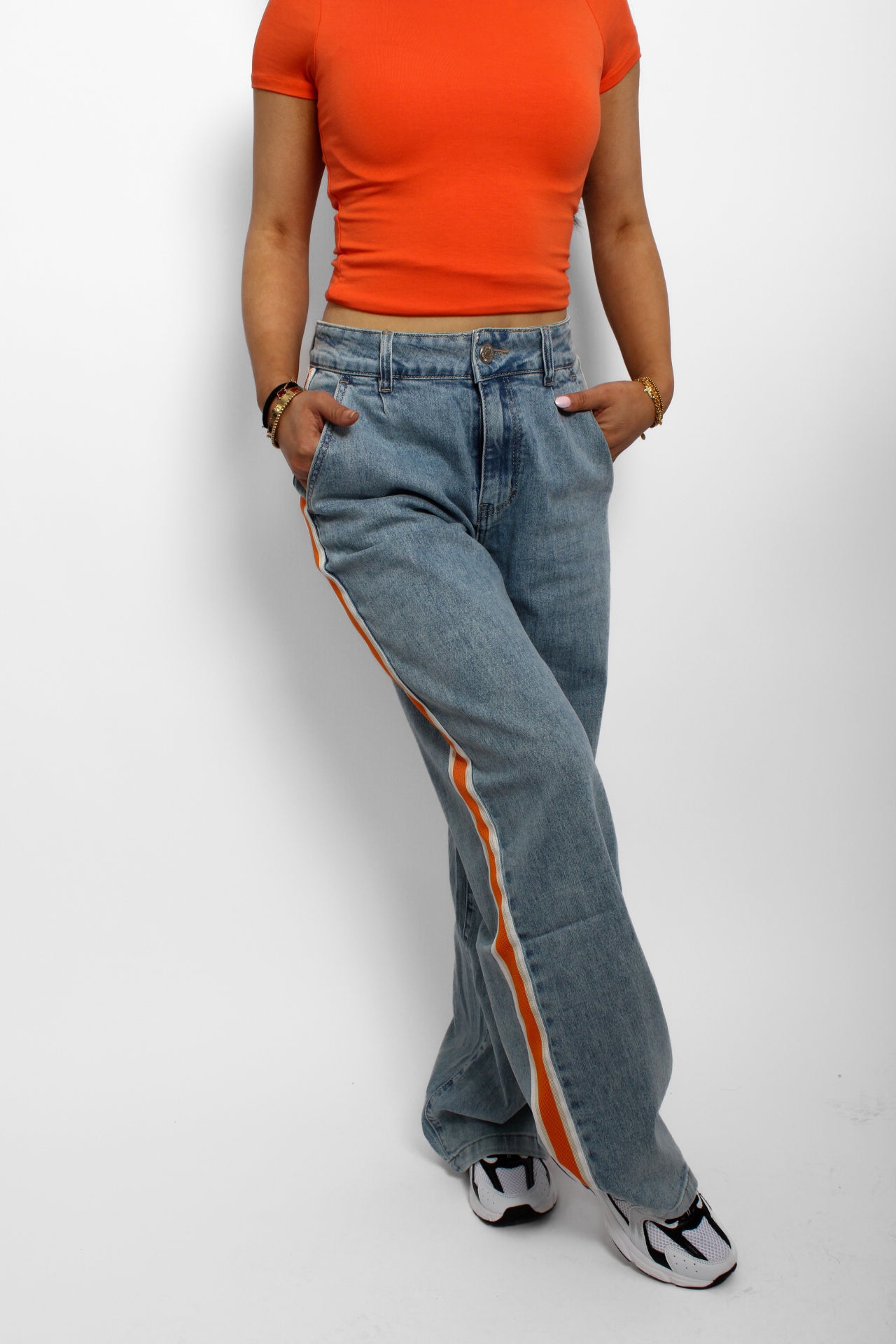 WIDE LEG JEANS 150 - DENIM