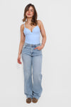 ''TALL'' WIDE LEG JEANS 6416
