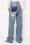 WIDE LEG JEANS G89Y - DENIM