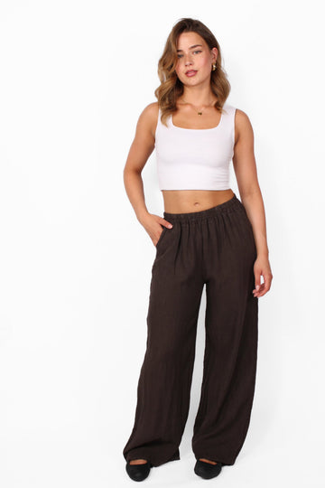 PURE LINEN TROUSER