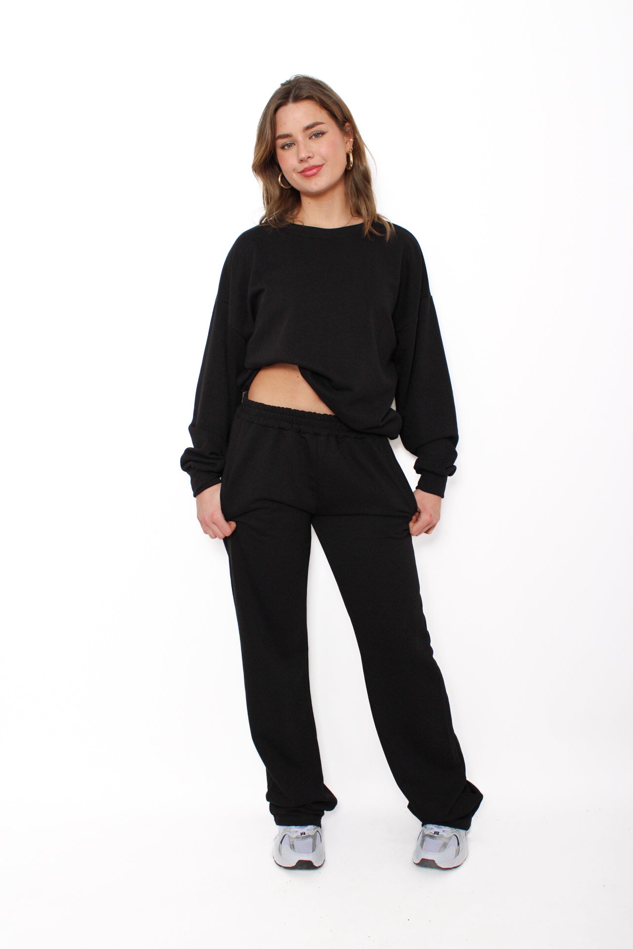 ''TALL'' COMFY BREEZE TRACKSUIT - BLACK