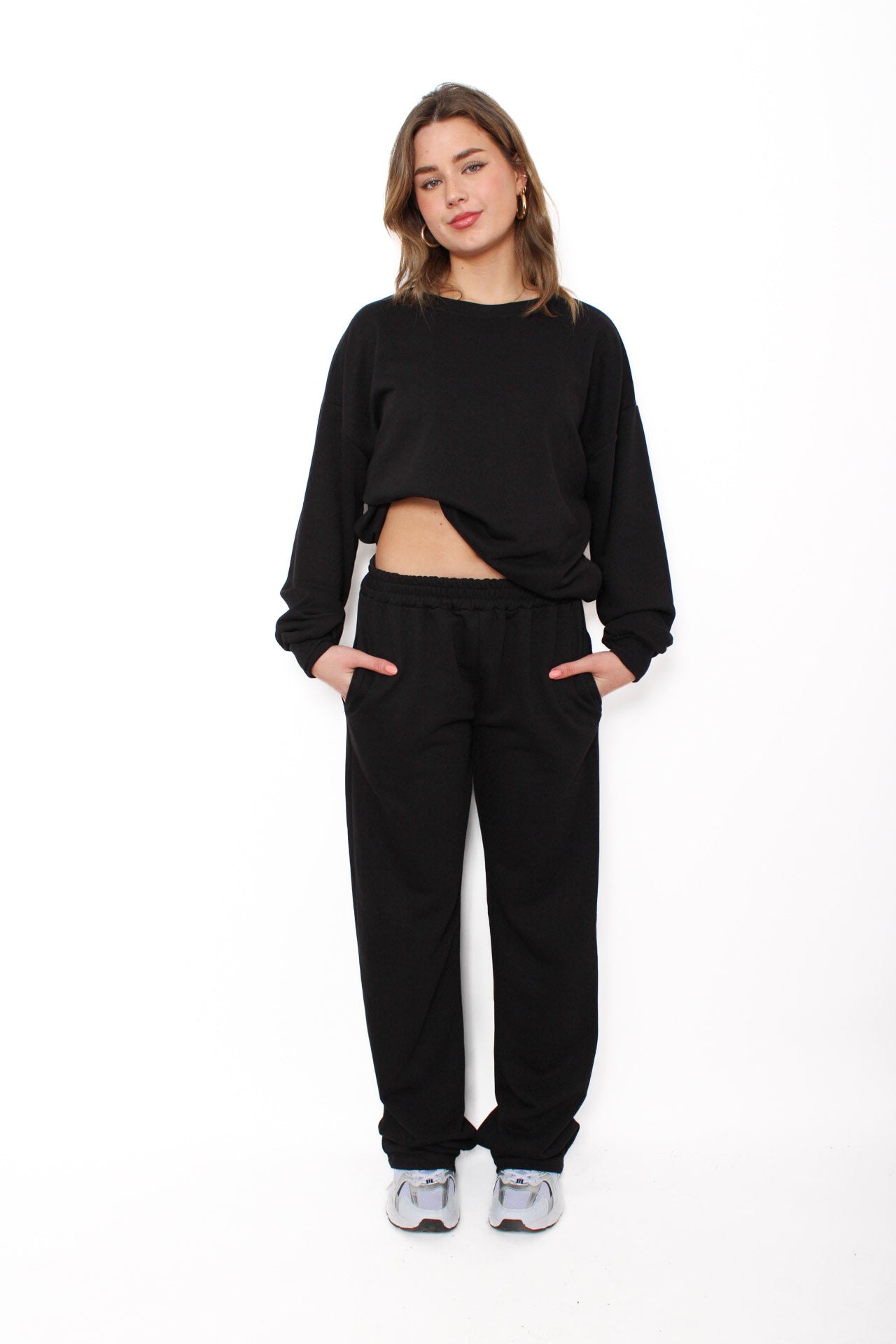 ''TALL'' COMFY BREEZE TRACKSUIT - BLACK