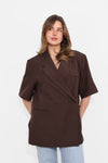 OVERSIZED CHIC BLAZER SHORT SLEEVE